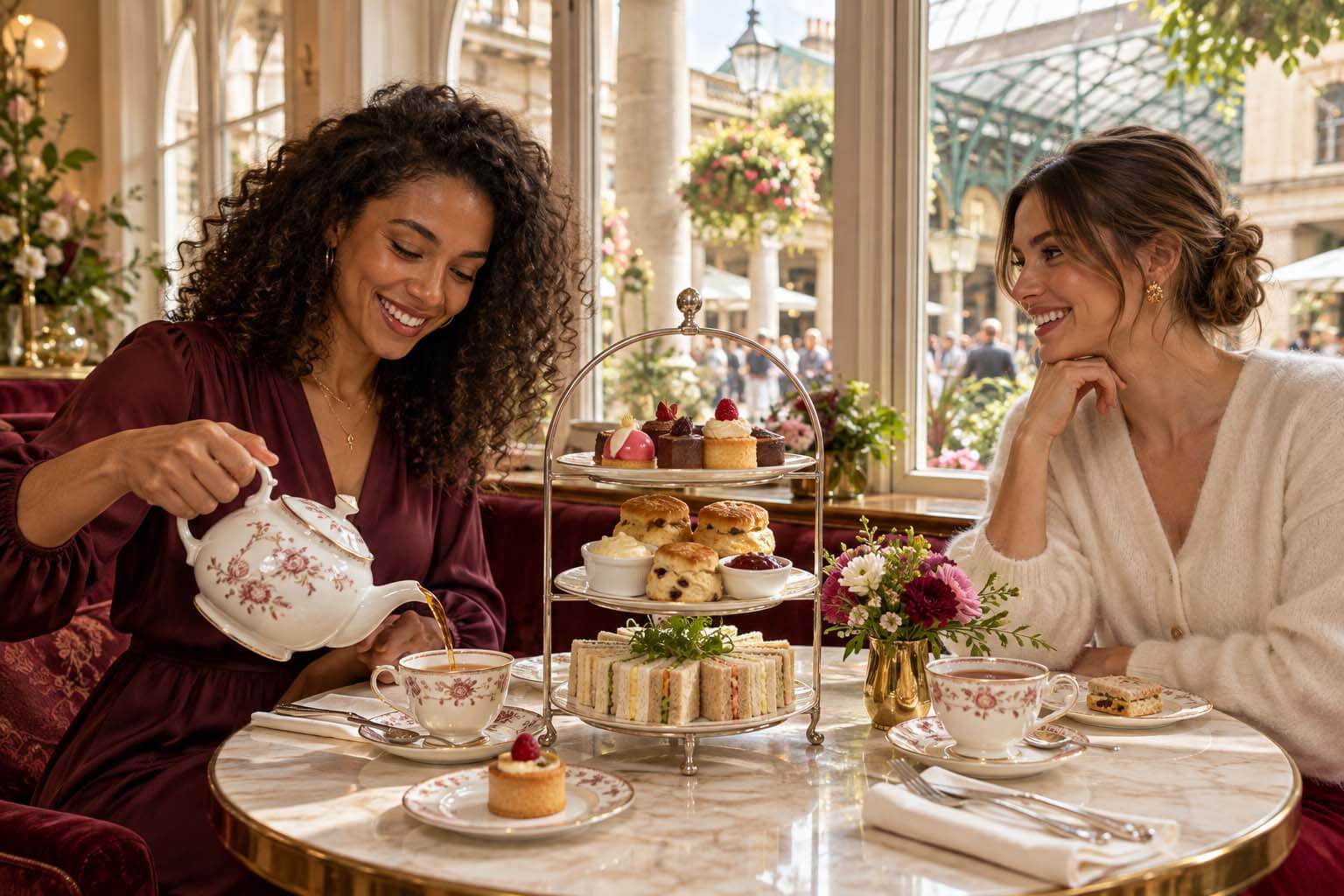 Dining around the Covent Garden Piazza