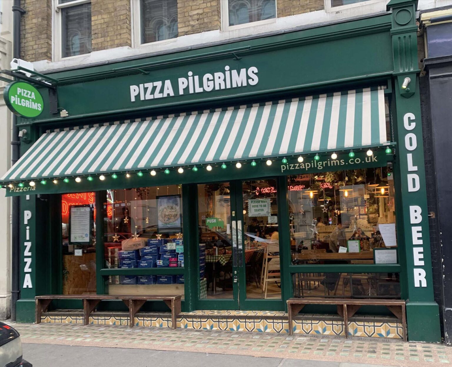 Pizza Pilgrims outside | Covent Garden London