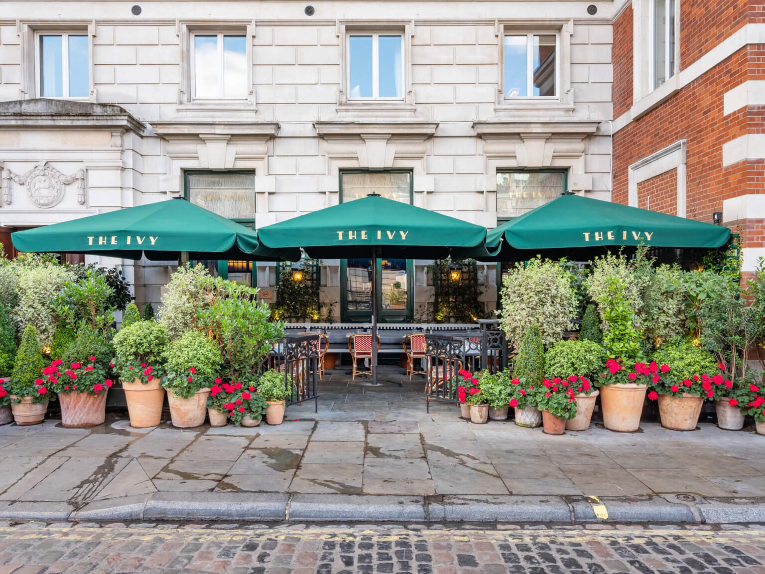 The Ivy Market Grill outside | Covent Garden London